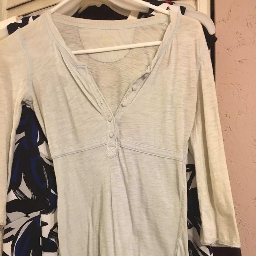 Cotton pull over t-shirt